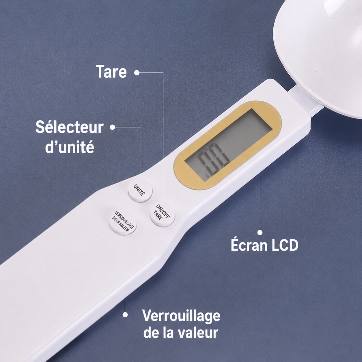 Pesio - Cuillère à peser de haute précision